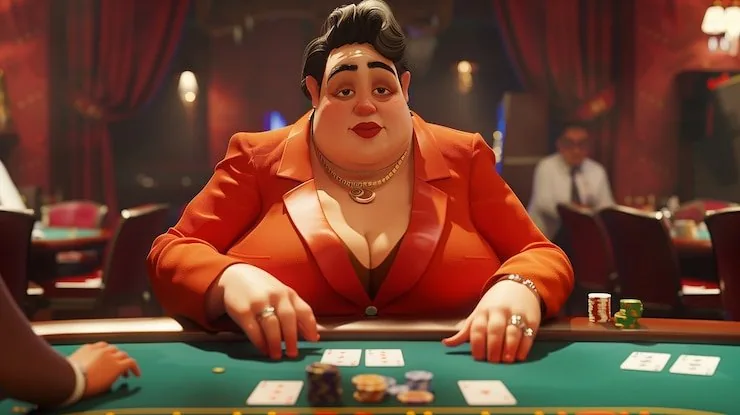 666w55 Real Dealer Poker, Straight From the Lobby
